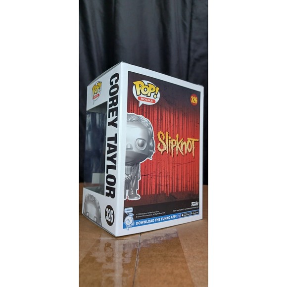 Funko Pop! Vinyl Figure Rocks Slipknot Corey Taylor (Platinum) 326 - Picture 5 of 9